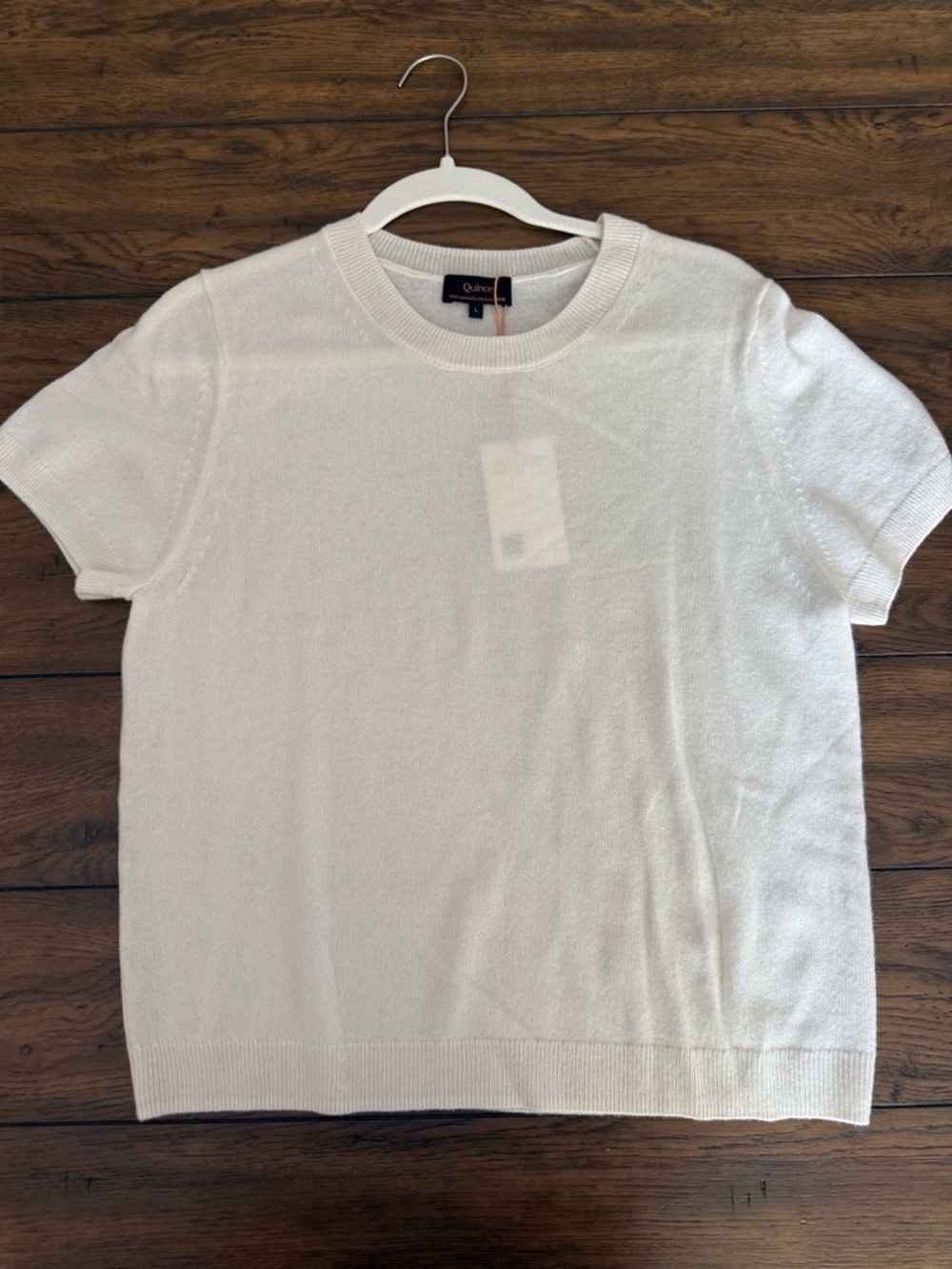 Quince cashmere tee